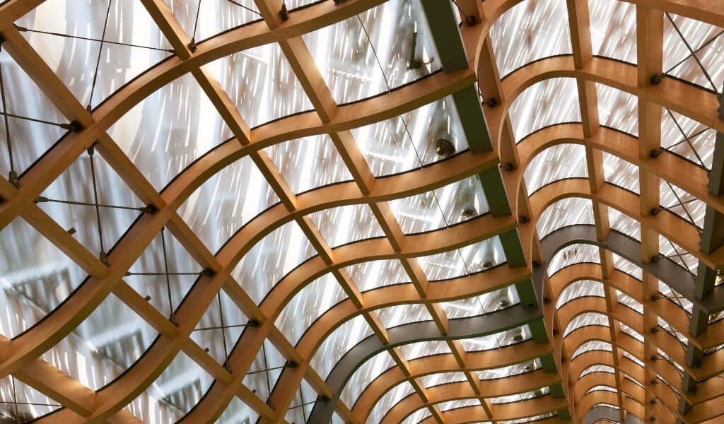 Coperture sportive in legno lamellare